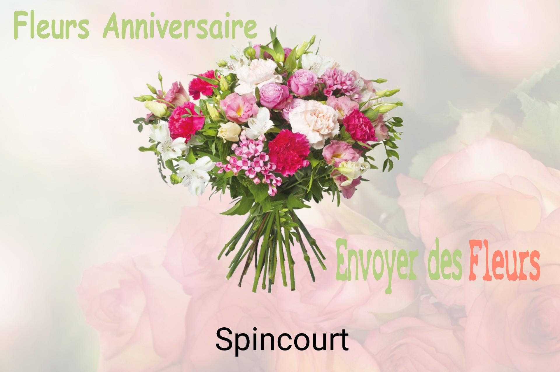 Bouquet de fleurs d’anniversaire livré à Spincourt
